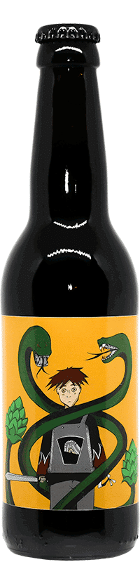Bière BLACK MAMBA IPA de la brasserie L'origine du Monde