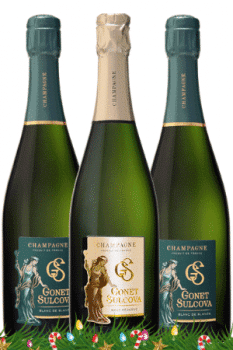 Bouteilles de Champagne du coffret Envie de Buller