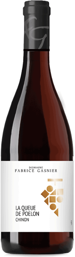 Bouteille de Chinon La Queue de Poelon du Domaine Fabrice Gasnier
