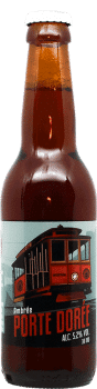 Porte Dorée Bouteille de bière artisanale Brasserie du Grand Paris