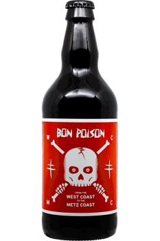 Bouteille de bière West Coast IPA de la brasserie Bon Poison