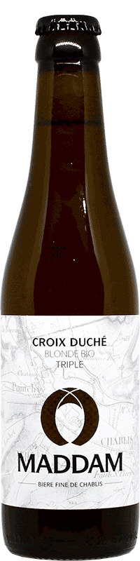 Bouteille de bière Triple Croix Duché Brasserie Maddam