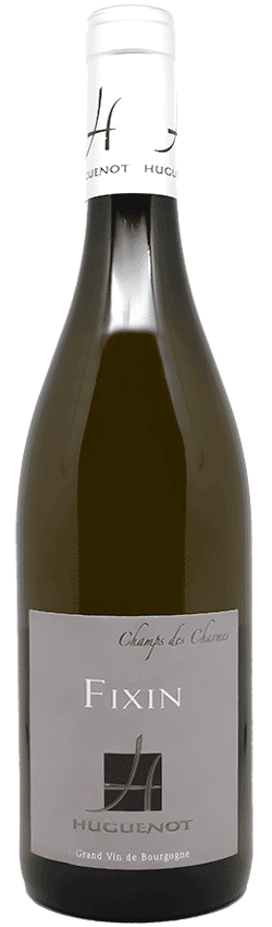 Bouteille de vin Fixin Blanc Champs des Charmes du Domaine Huguenot