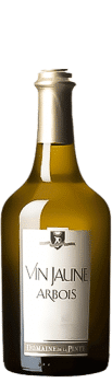 Bouteille de vin jaune du Domaine de la Pinte