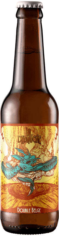 Bouteille de Bière Double Belge de la brasserie La Débauche