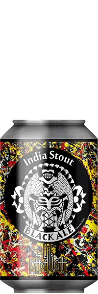 black Ale India Stout De la brasserie La Débauche