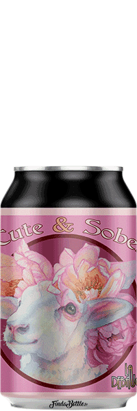 Canette de Bière Cute and Sober de la brasserie La Débauche