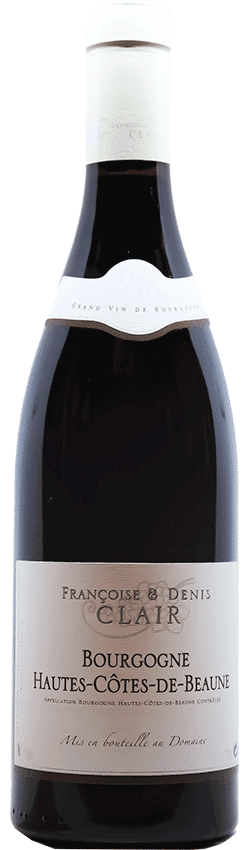 Bourgone Hautes Côtes de Beaune rouge du Domaine Françoise et Denis Clair