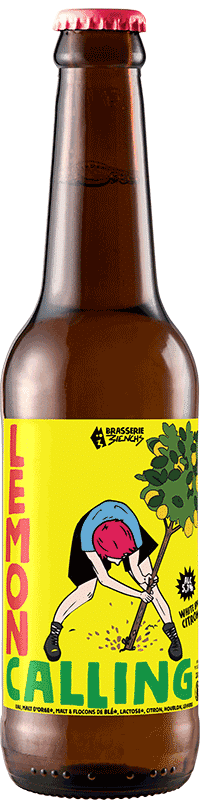 Bouteille de bière artisanale Lemon Calling Brasserie 3ienchs
