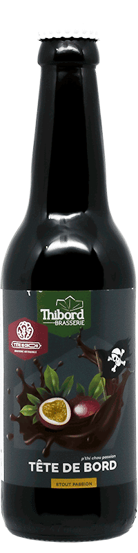 Bouteille de bière Stout Passion Brasserie Thibord