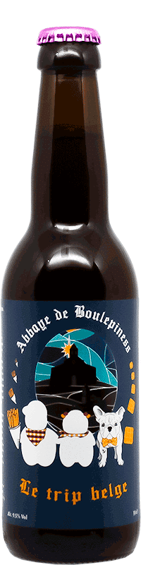 Bière Triple Belge Brasserie la Bouledogue et Mappiness