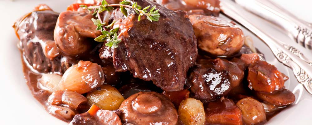 Vin et boeuf bourguignon find a Bottle