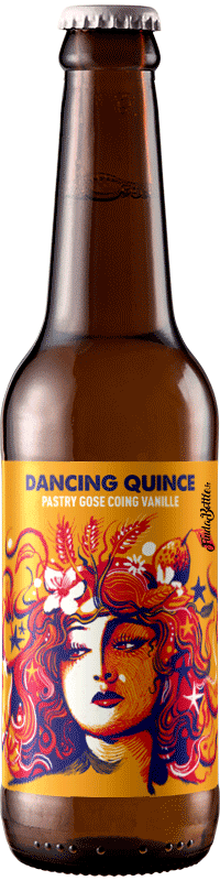Bouteille de bière artisanale Dancing Quince Brasserie Hoppy Road