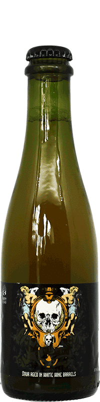 Bouteille de bière artisanale Sour Barrel Brasserie Hoppy Road La Calavera