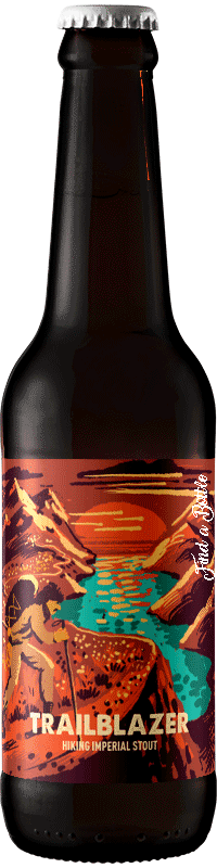 Trail Blazer - Imperial Stout Amandes & Noisettes brasserie Hoppy Road
