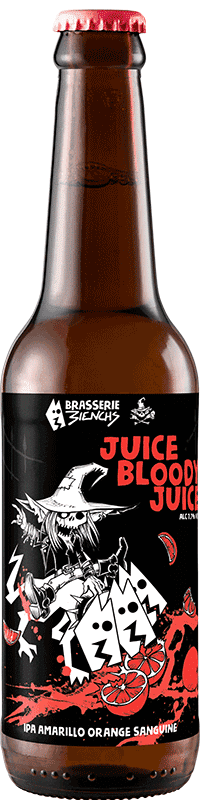 Bouteille de IPA Bloody Juice Bandit Panda de la Brasserie 3ienchs