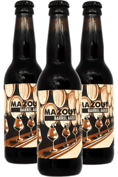 Coffret de bières Mazout Barrel Aged.