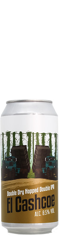 CANETTE DE BIERE 44CL DOUBLE IPA EL CASHCOE BRASSERIE DU GRAND PARIS