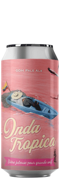 Canette de bière Onda Tropica Pale Ale GDH Brasserie Piggy Brewing Company