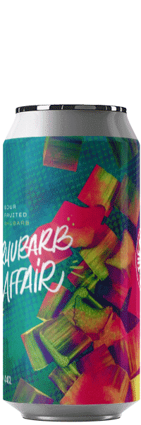 Canette de bière Rhubarb Affair Sour Piggy Brewing Company