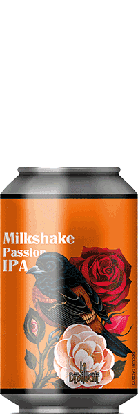 Canette de Bière Milkshake Passion IPA de la brasserie La Débauche