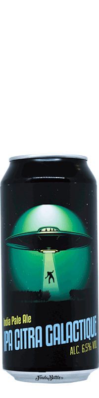 Canette de Bière IPA Citra Galactique de la brasserie du Grand Paris
