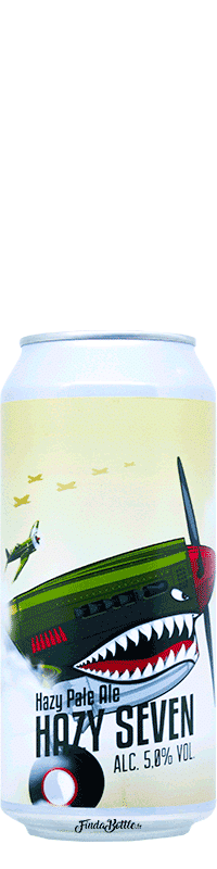 Canette de Bière IPA Hazy Seven la brasserie du Grand Paris
