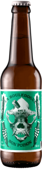 bière Lager Concombre brasserie la Bouledogue Bon Poison