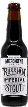 Bouteille de bière Russian Imperial Stout Brasserie Independent House