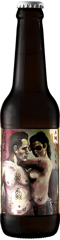 Bouteille de Bière Amorena de la brasserie La Débauche