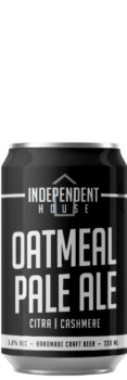 Can de de bière Oatmeal Pale Ale Brasserie Independent House