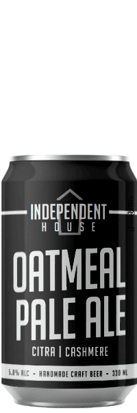 Can de de bière Oatmeal Pale Ale Brasserie Independent House