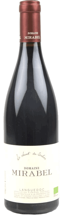 Bouteille de vin Le Chant du Sorbier du Domaine Mirabel