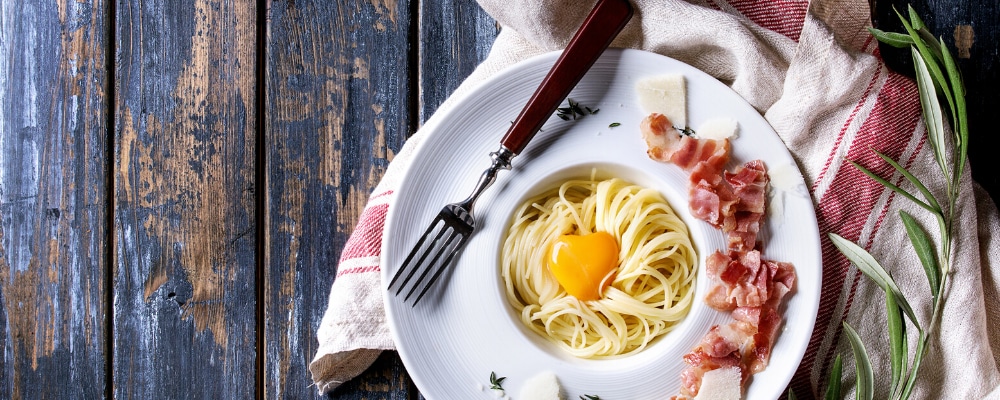 Pâtes à la carbonara