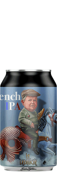 Canette de Bière French IPA de la brasserie La Débauche
