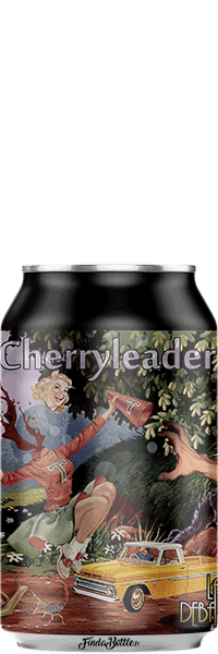 Canette de Bière Cherry leader Sour de la brasserie La Débauche