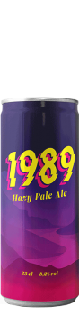 Canette de bière Hazy pale ale Brasserie 1989 Brewing