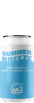 Bière Summer Breeze Wheat Session IPA brasserie 90 BPM