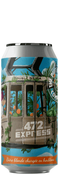 Canette de bière 472 express double neipa Piggy Brewing Company