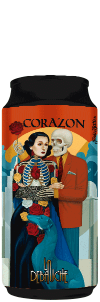 Canette de Bière Corazon Sour Coco la brasserie La Débauche