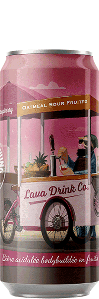 Canette de bière Lava Drink Co Oatmeal Sour Piggy Brewing Company