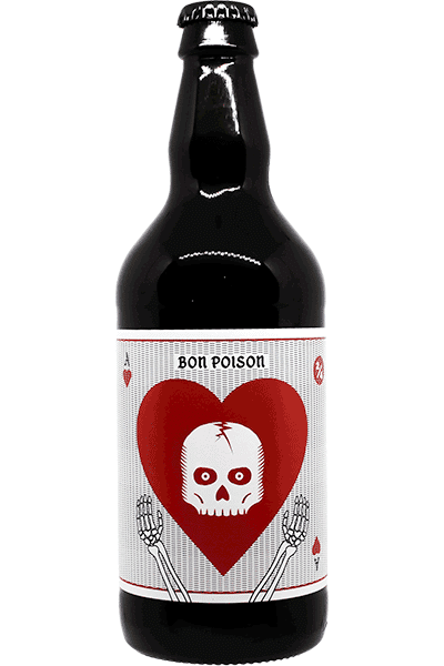 Bouteille de bière Oktobertest Pale Lager de la brasserie Bon Poison
