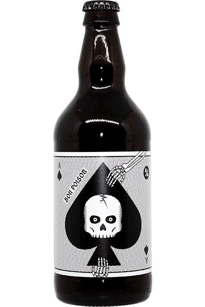 Bouteille de bière Oktobertest Sour IPA de la brasserie Bon Poison