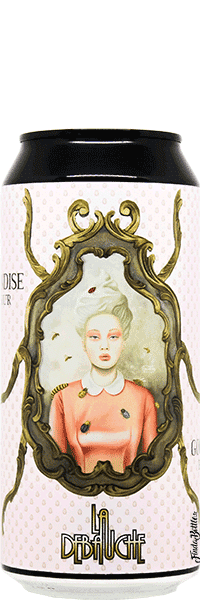 Canette de Bière Gourmandise Pastry Sour Fraise brasserie La Débauche