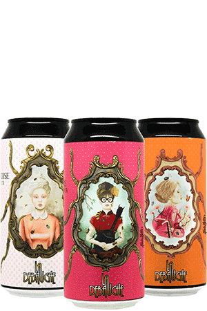 Coffret nouveautés Pstry Sour péchés capitaux de bières artisanales brasserie La Débauche