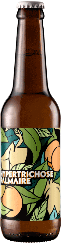 BIERE ARTISANALE HYPERTRICHOSE PALMAIRE BERLINER WEISSE ABRICOT BRASSERIE LA PTITE MAIZ