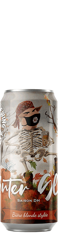 Canette de bière Winter Glory Saison DH Brasserie Piggy Brewing Company