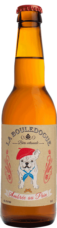 Ambrée au Pain Bio Brasserie La Bouledogue