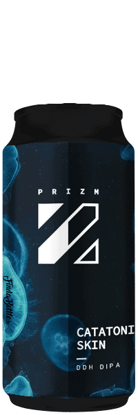 Canette de bières Catatonic ddh ipa brasserie Prizm