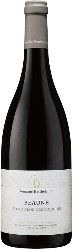 Bouteille de vins Beaune Clos des Mouches domaine Berthelemot